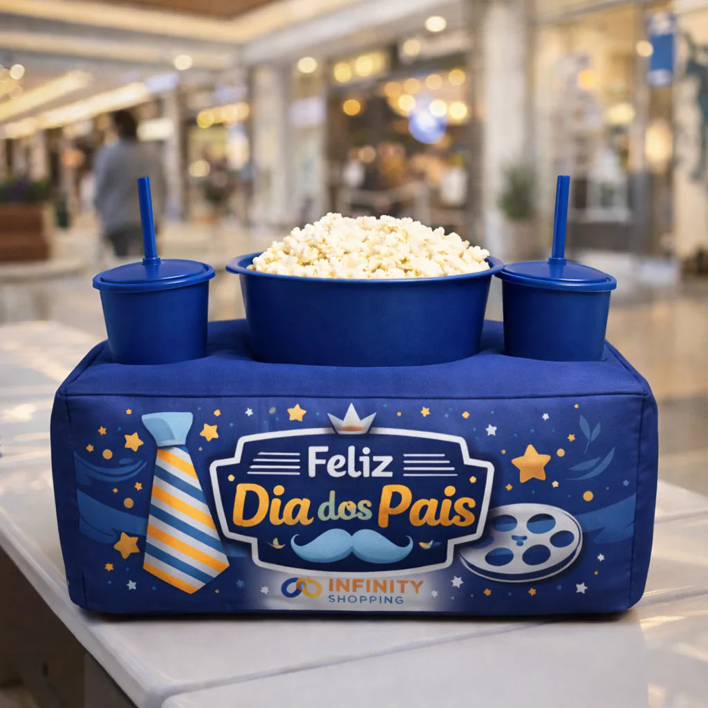Almofada Porta Pipoca Personalizada para Brindes Corporativos em Empresas - Imagem 3