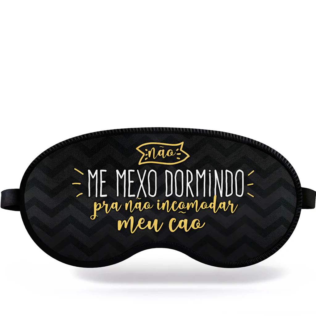 Máscara de Dormir Personalizada Tapa Olho para Brindes em Empresas - Imagem 5