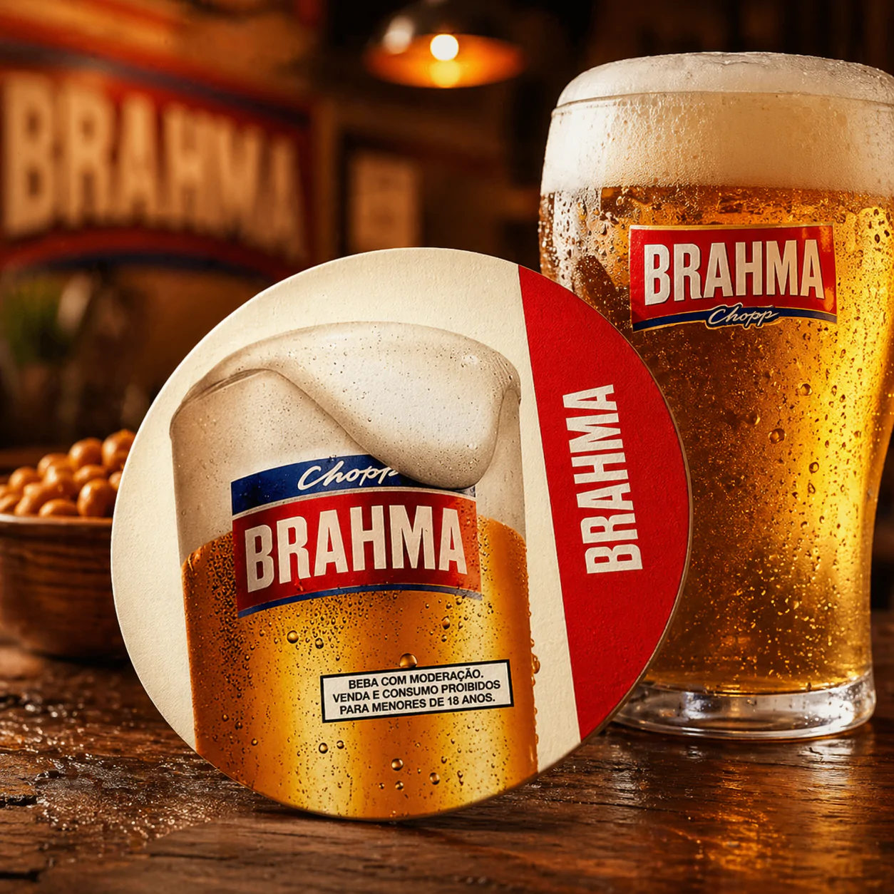 Bolacha de Chopp Personalizada em Neoprene Brinde para Empresas e Eventos - Imagem 2