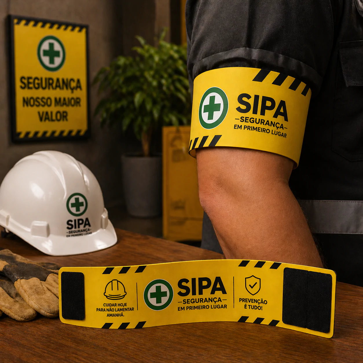 Faixa de Capitão Personalizada para Identificação de Equipes, Eventos e Empresas - Imagem 2