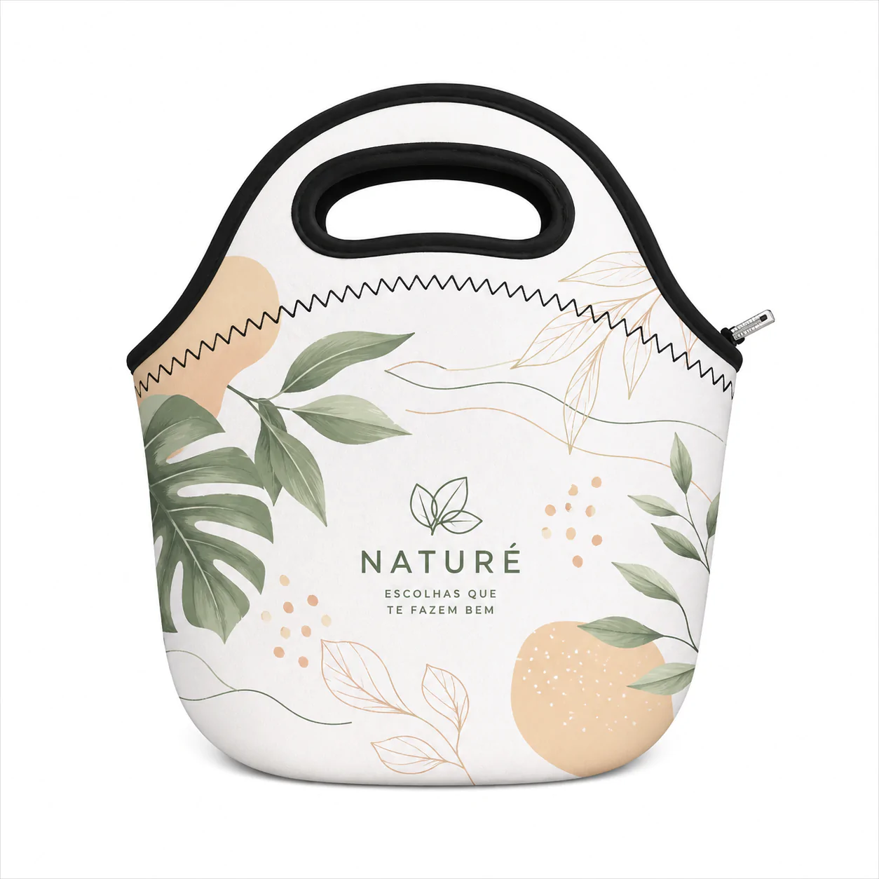Lancheira Térmica em Neoprene Personalizada para Sublimação Brinde para Empresas - Imagem 2