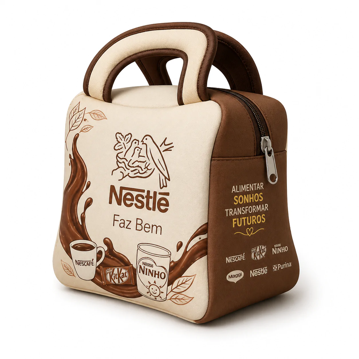 Lunch Box Lancheira em Neoprene Personalizada Brindes para Empresas e Eventos