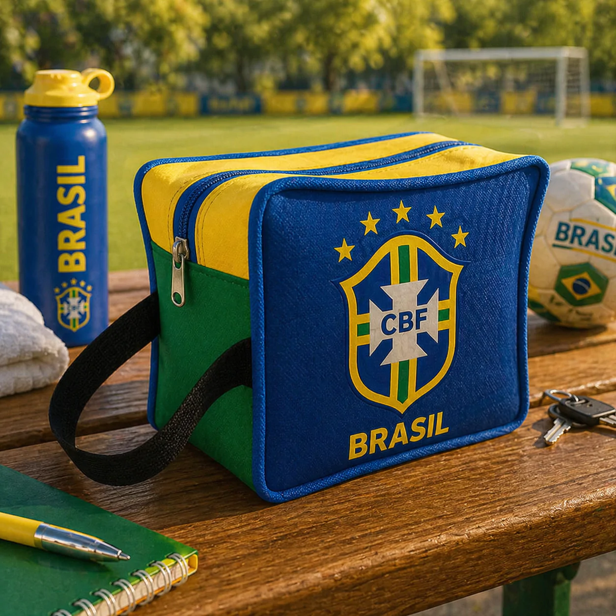 Necessaire Masculina Personalizada em Neoprene Brindes para Empresas e Eventos - Imagem 2