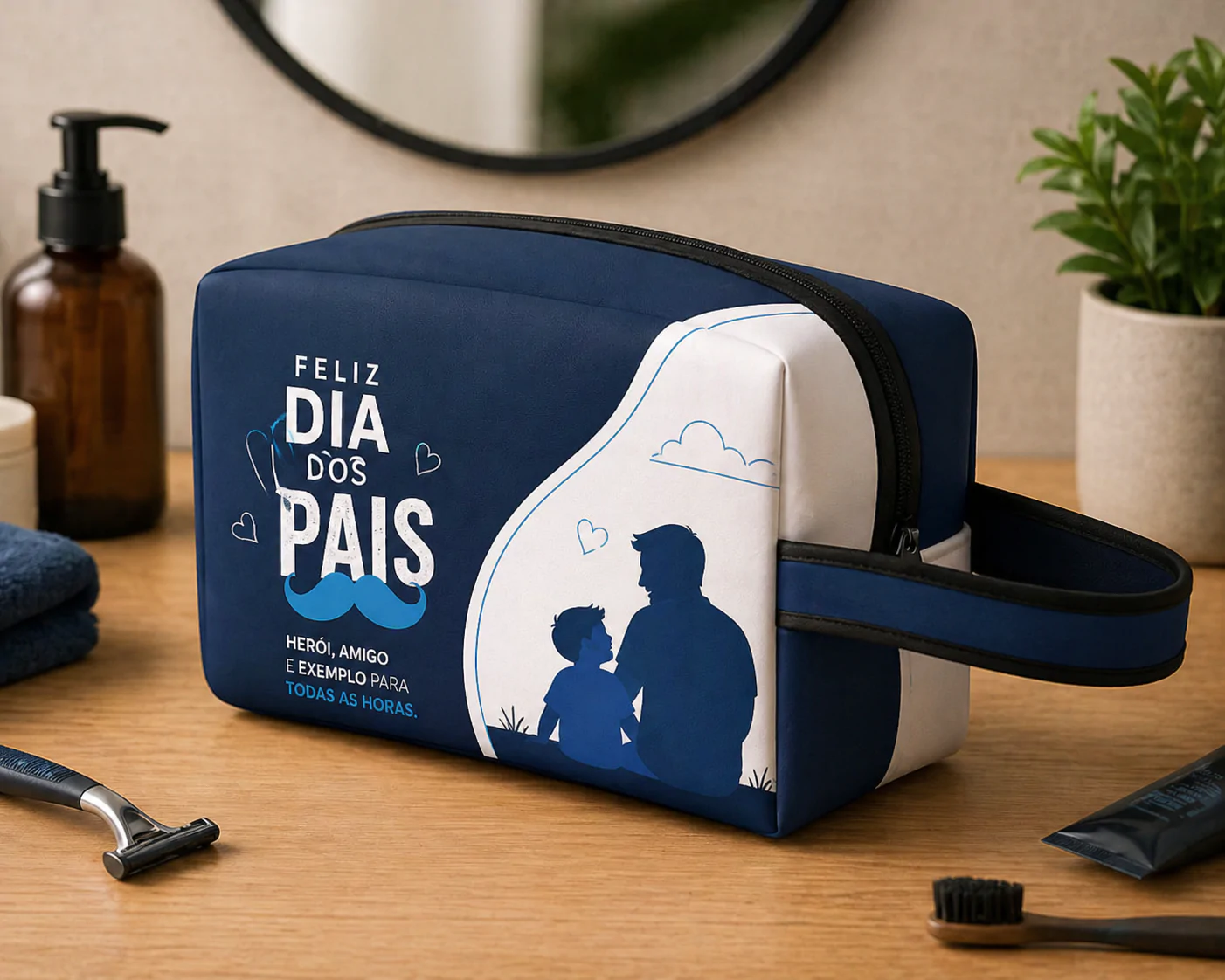 Necessaire Plus Personalizada com Alça em Neoplex Brindes para Empresas e Eventos - Imagem 2